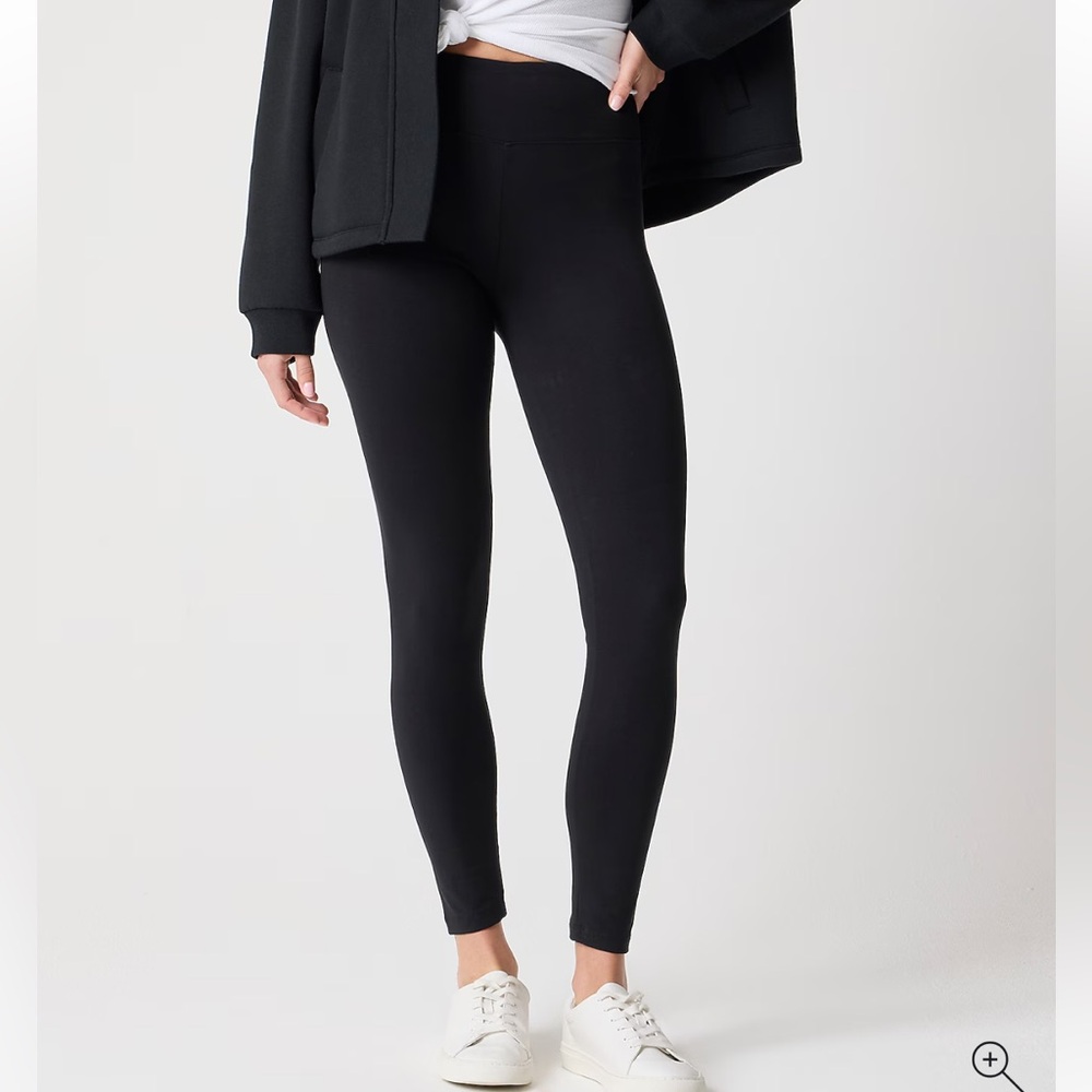 J. Crew Everyday Leggings Black high-rise Size X-Small